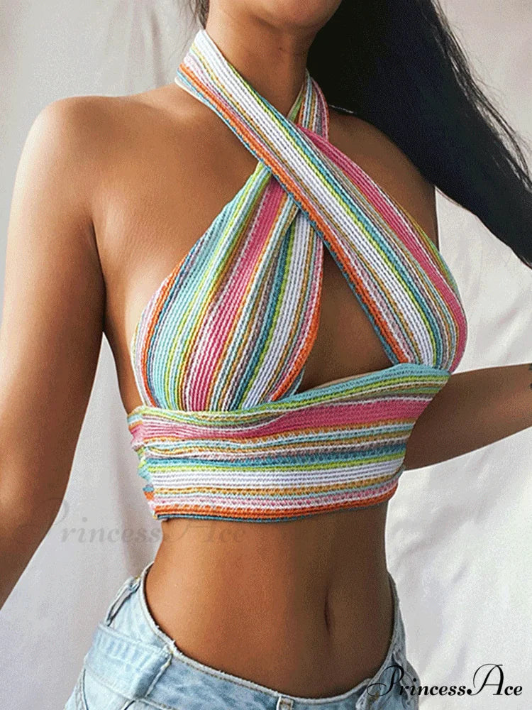 Cherubic Raglan Graceful Sleeve Crop Top Multicolor 5 / S