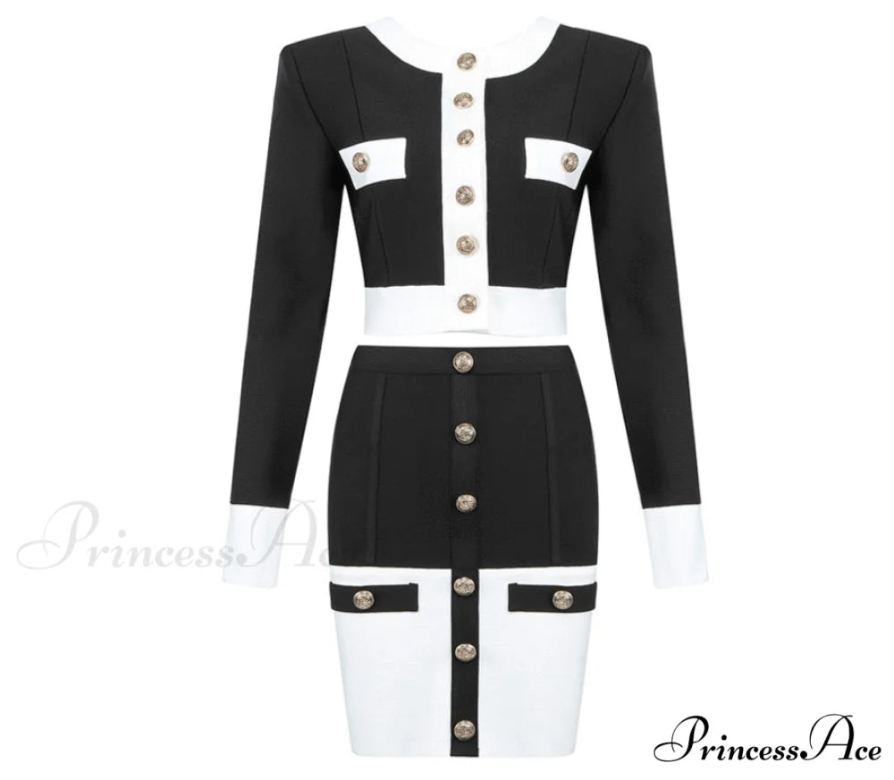 CHIARA Elegant SET Black / M