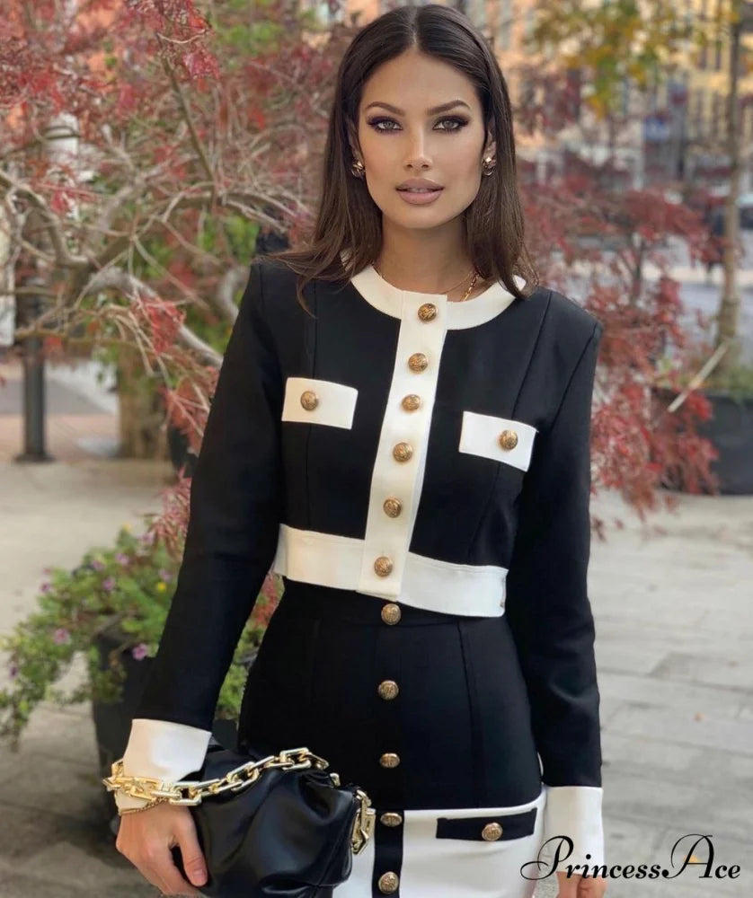 CHIARA Elegant SET Black / S