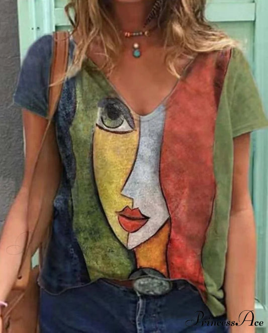 CHILESHE Tee Shirt Green / S