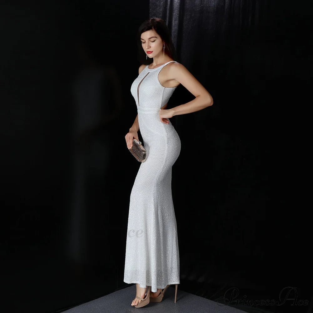 Chloe Formal Collar Charming Slim-Fit Mermaid Dress