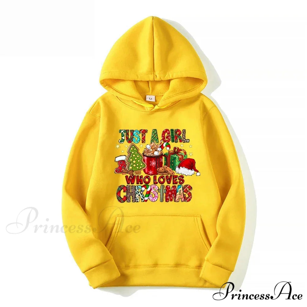 Christmas Holiday Lover Gift Hoodie Yellow / S Christmas Hoodies-L