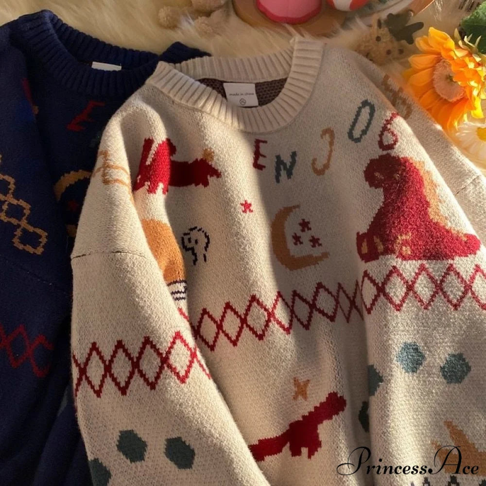 Christmas Knitted Kawaii Clothes Sweater