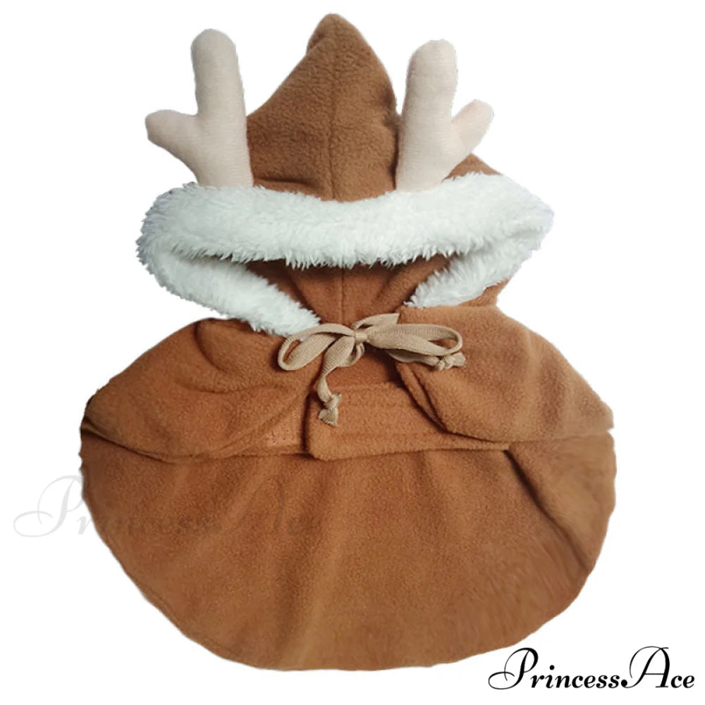 Christmas Pet Cat Winter Cloak