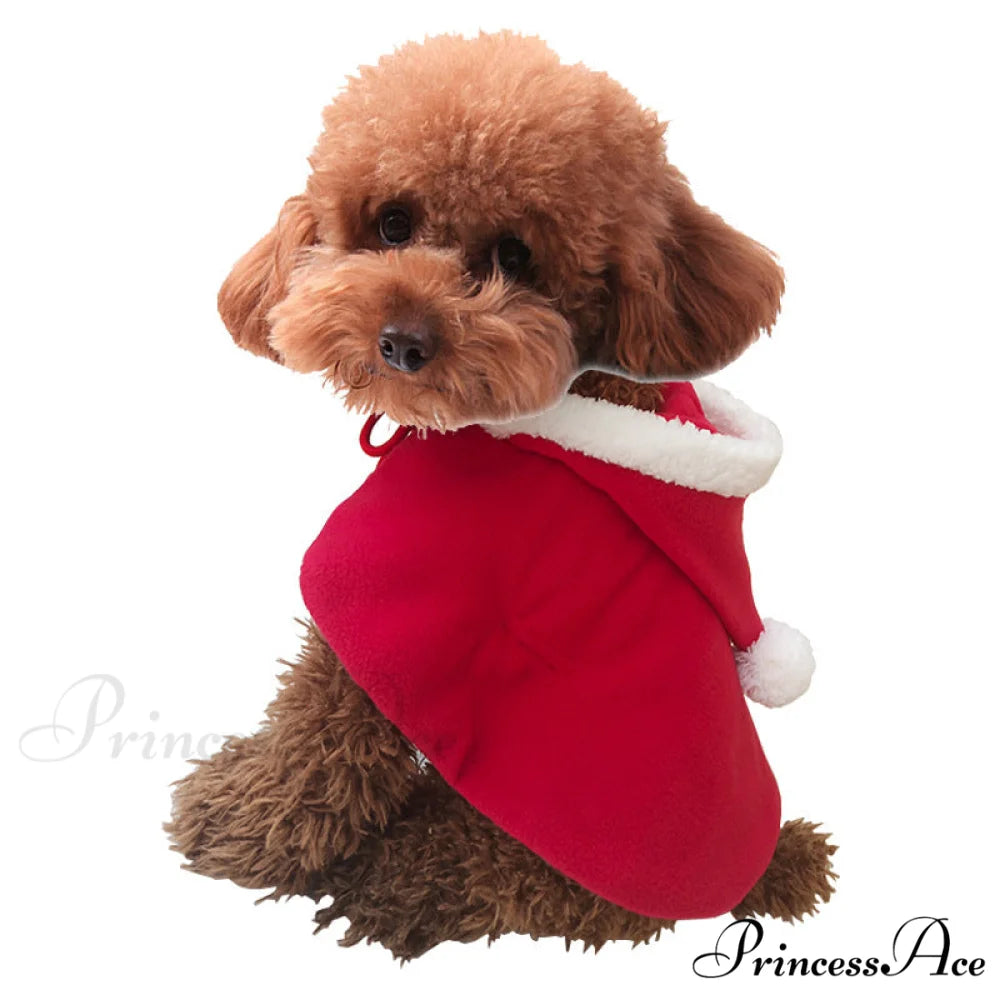 Christmas Pet Cat Winter Cloak