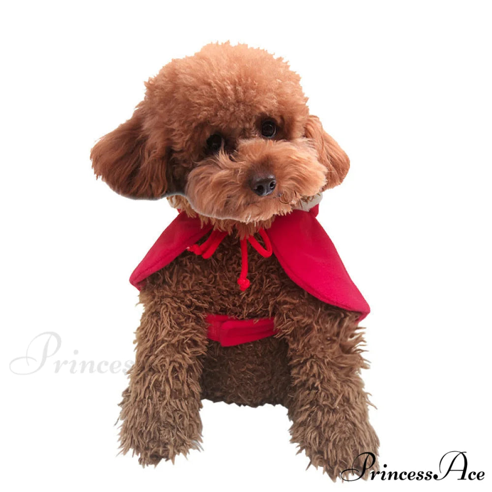 Christmas Pet Cat Winter Cloak