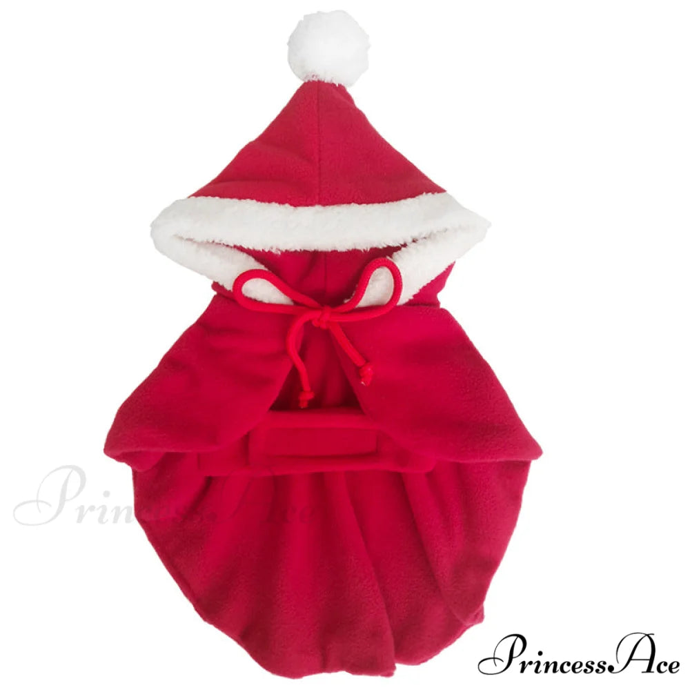 Christmas Pet Cat Winter Cloak