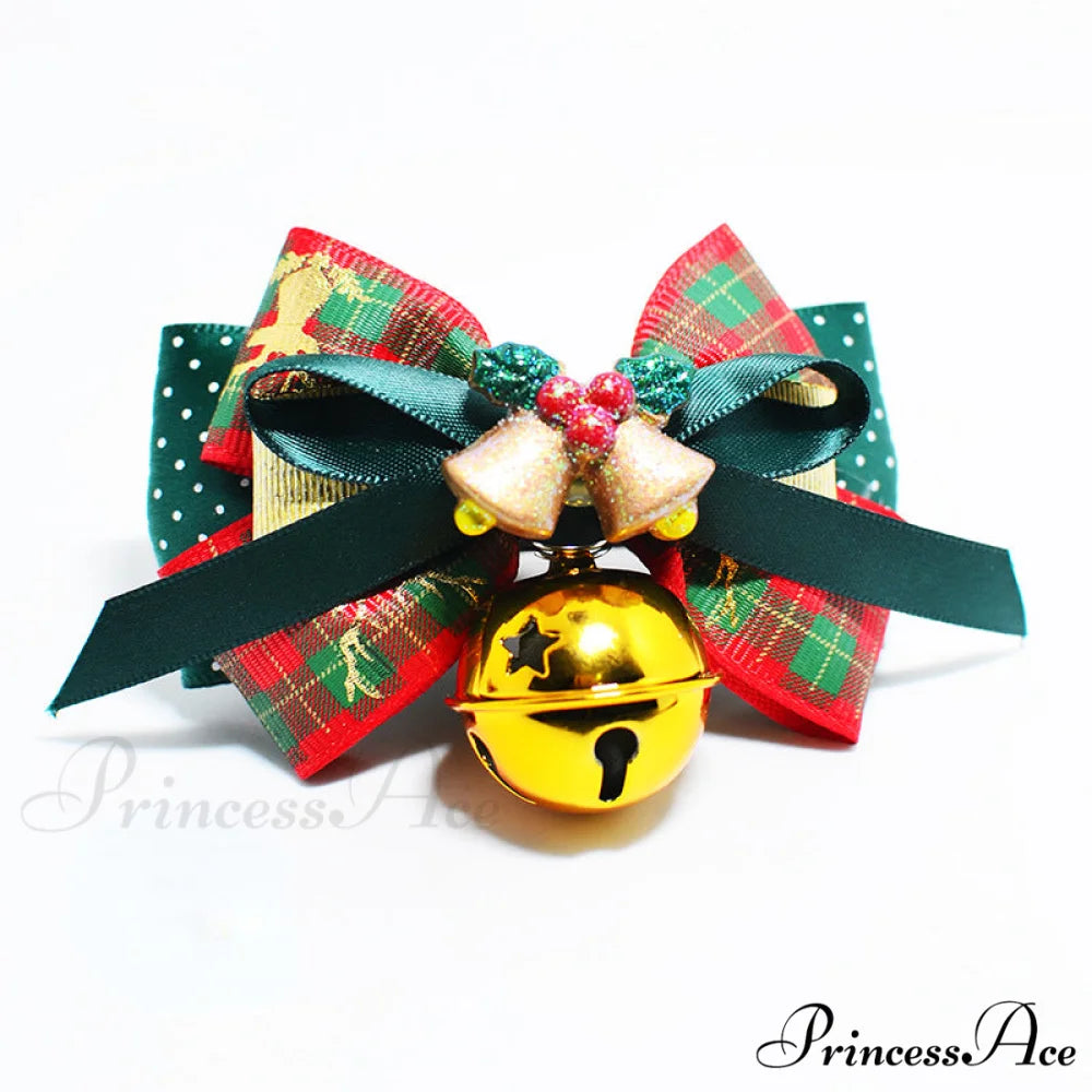 Christmas Pet Colorful Collar With Bells Bright bell / S - fit neck circumference 15-25cm