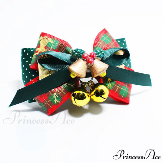 Christmas Pet Colorful Collar With Bells Two small bells / S - fit neck circumference 15-25cm