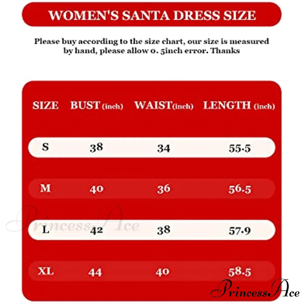 Christmas Velvet Hooded Outfit Red Gloves Deluxe Classic Costume
