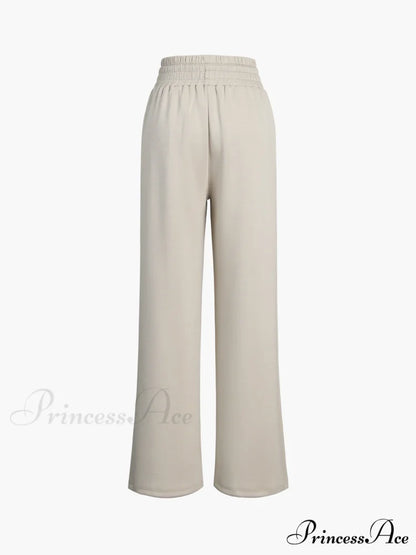 City Walk Graceful Wide Leg Sweatpants