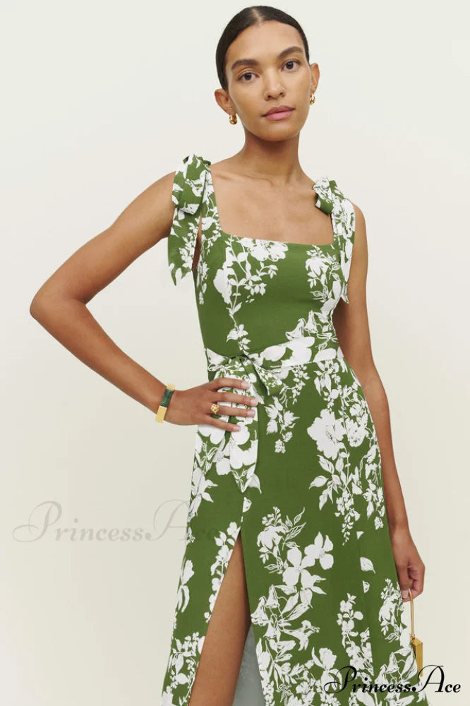 Claire Elegant Midi Dress