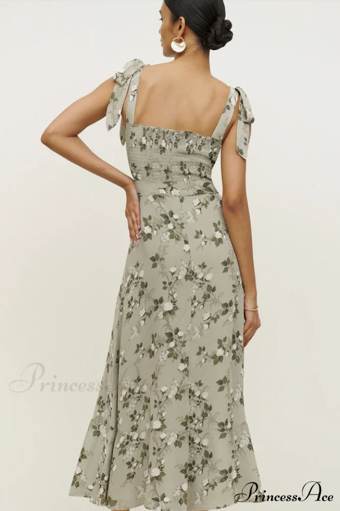 Claire Elegant Midi Dress