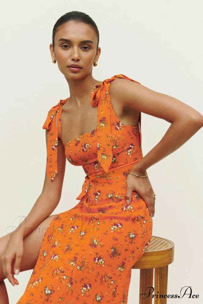 Claire Elegant Midi Dress