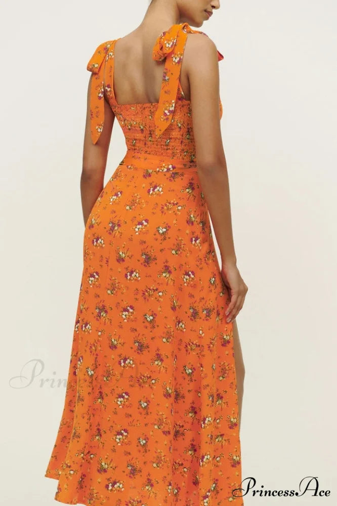 Claire Elegant Midi Dress