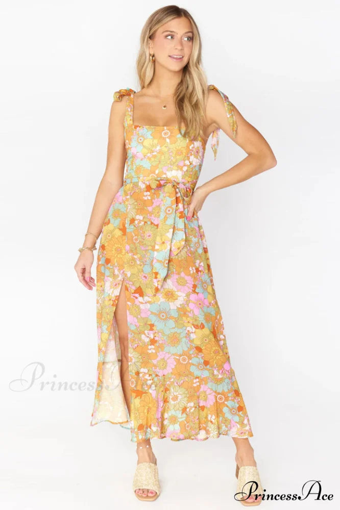 Claire Elegant Midi Dress