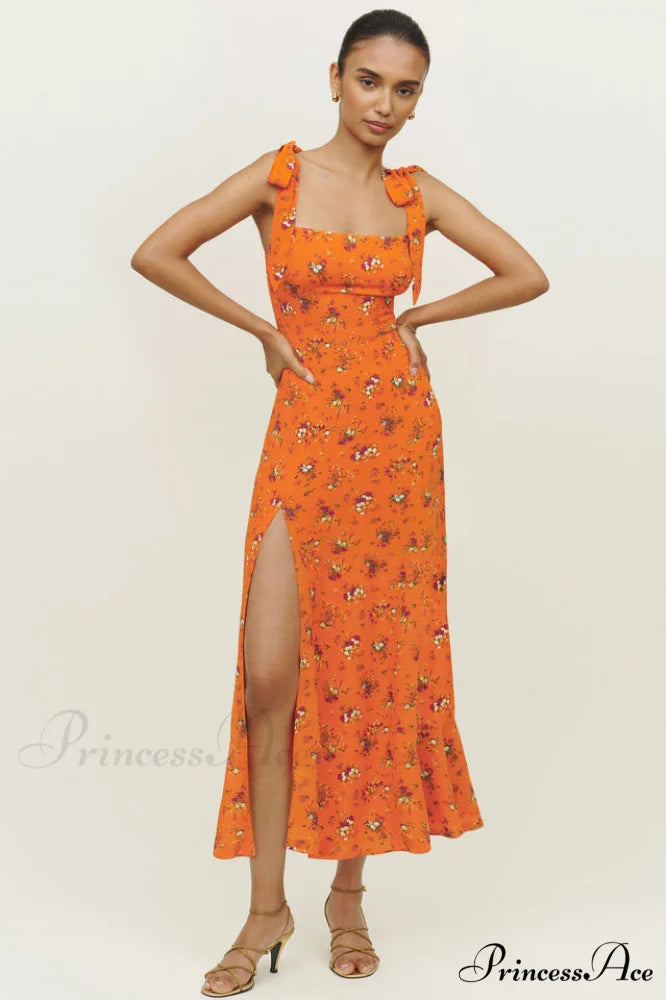 Claire Elegant Midi Dress