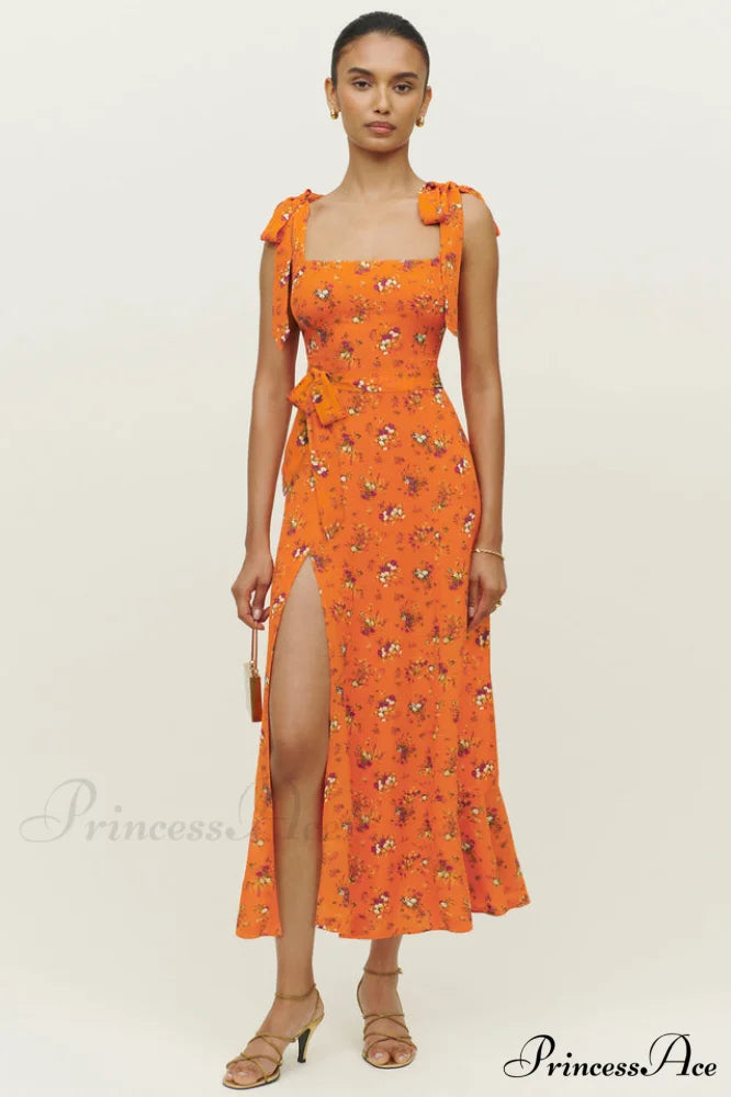 Claire Elegant Midi Dress S / 3#