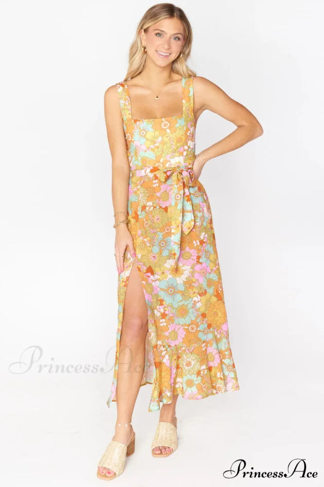 Claire Elegant Midi Dress S / 5#