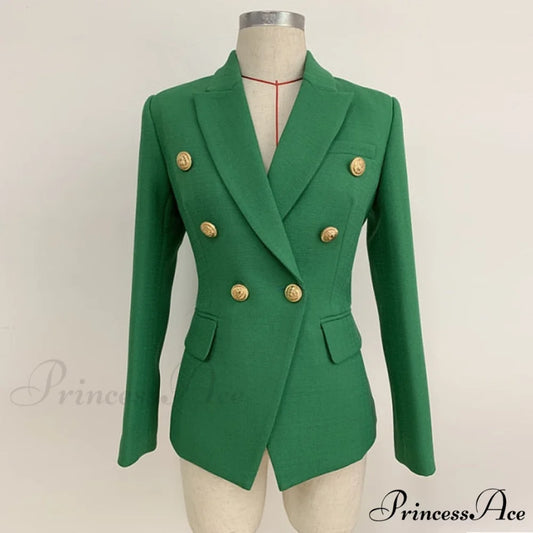 Classic Baroque Designer Blazer green / S