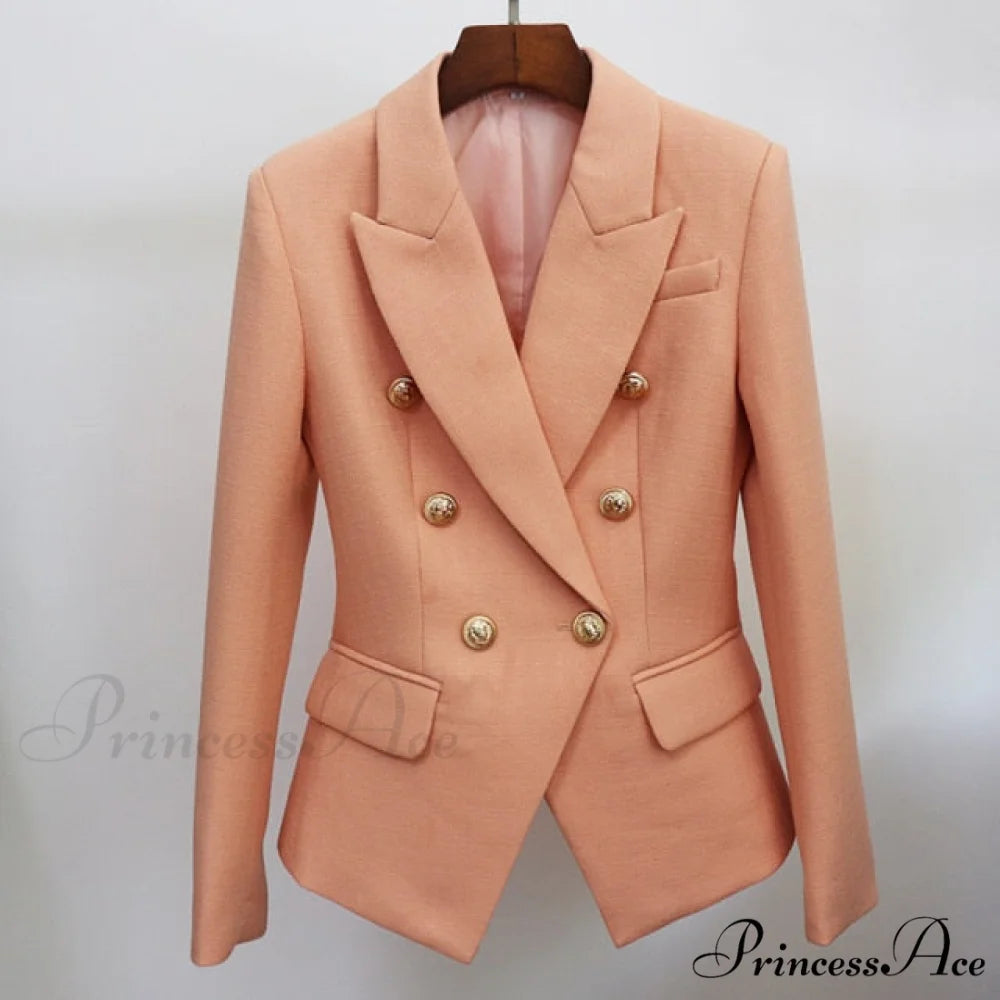 Classic Baroque Designer Blazer nude / S