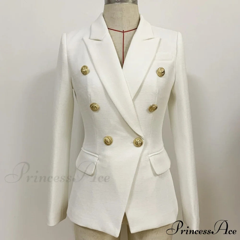 Classic Baroque Designer Blazer white / S