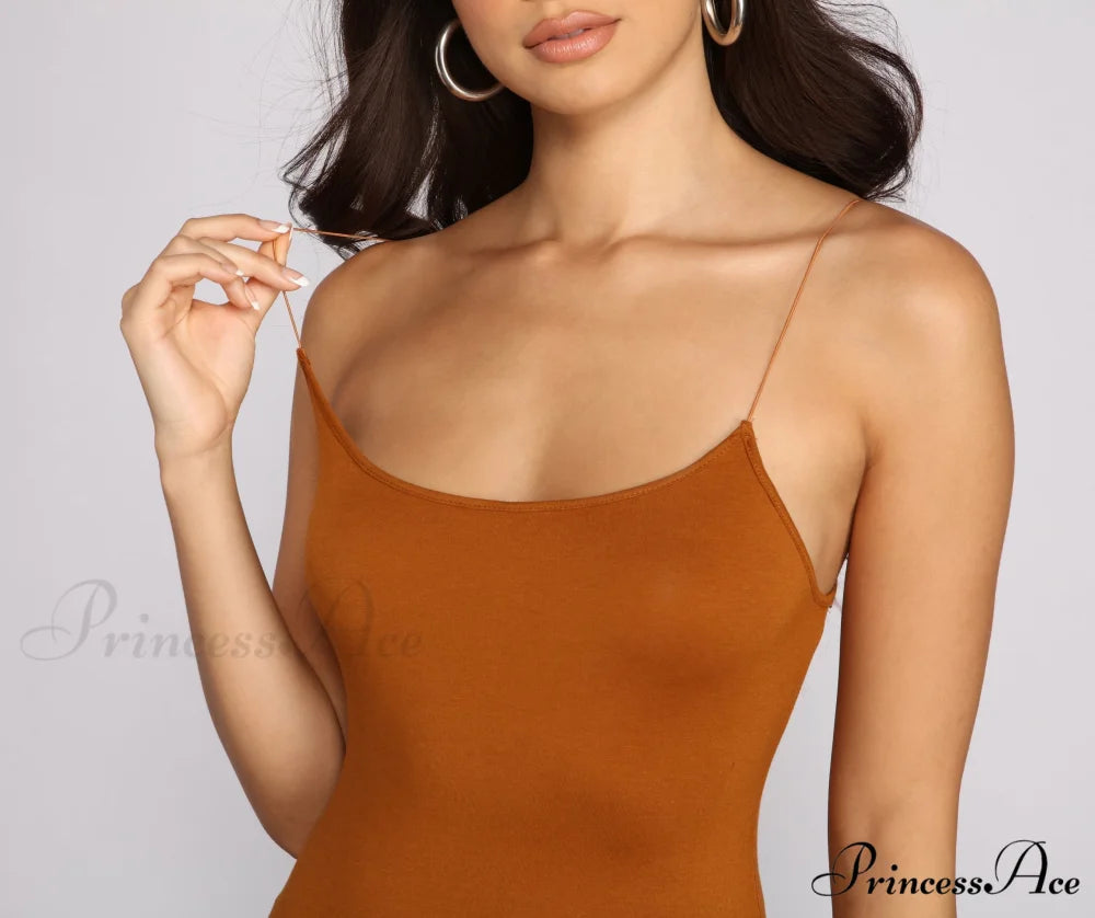 Classic Chic Scoop Charming Neck Knit Mini Dress