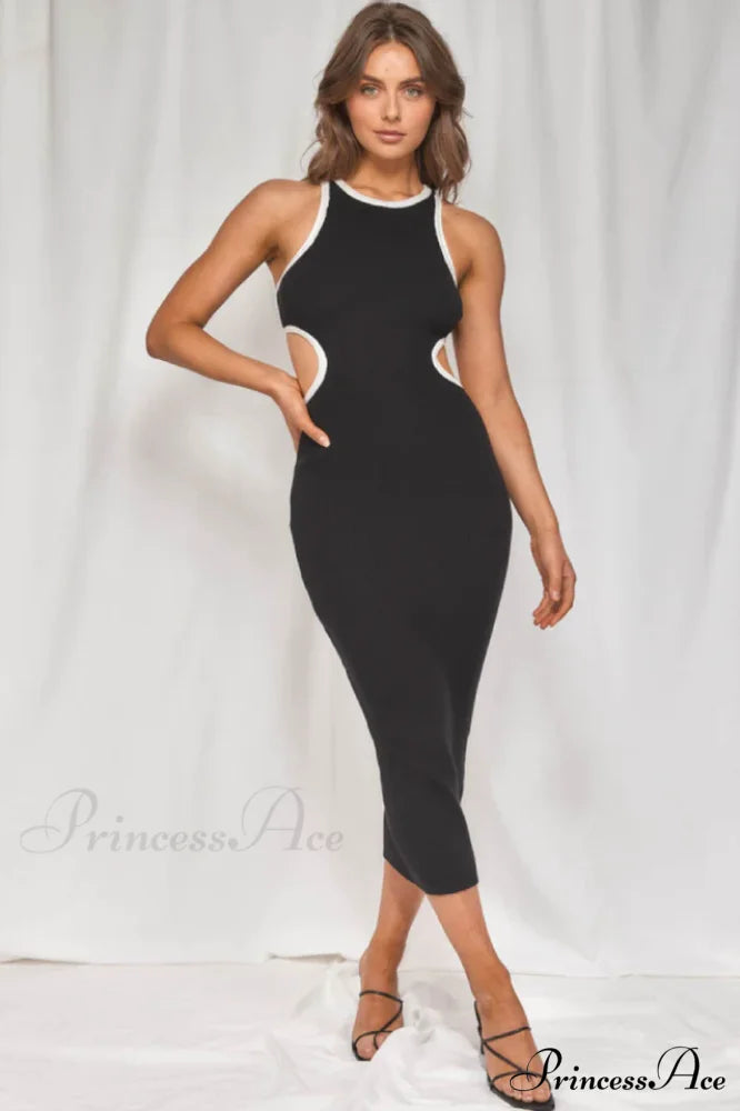 Claudia Elegant Midi Dress S / 2#