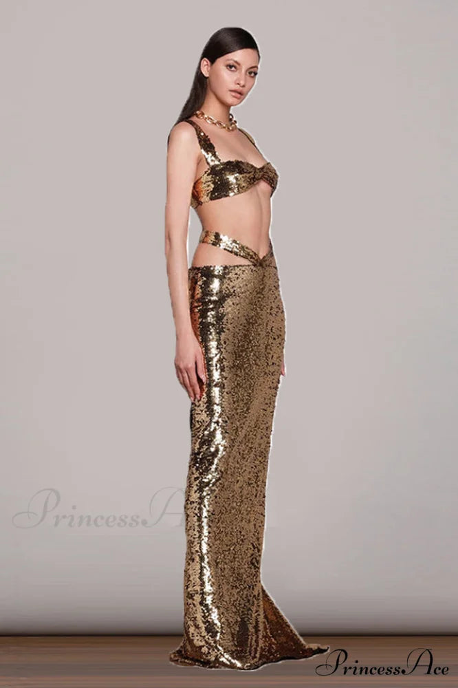 Cleopatra Two Stylish Piece Gown