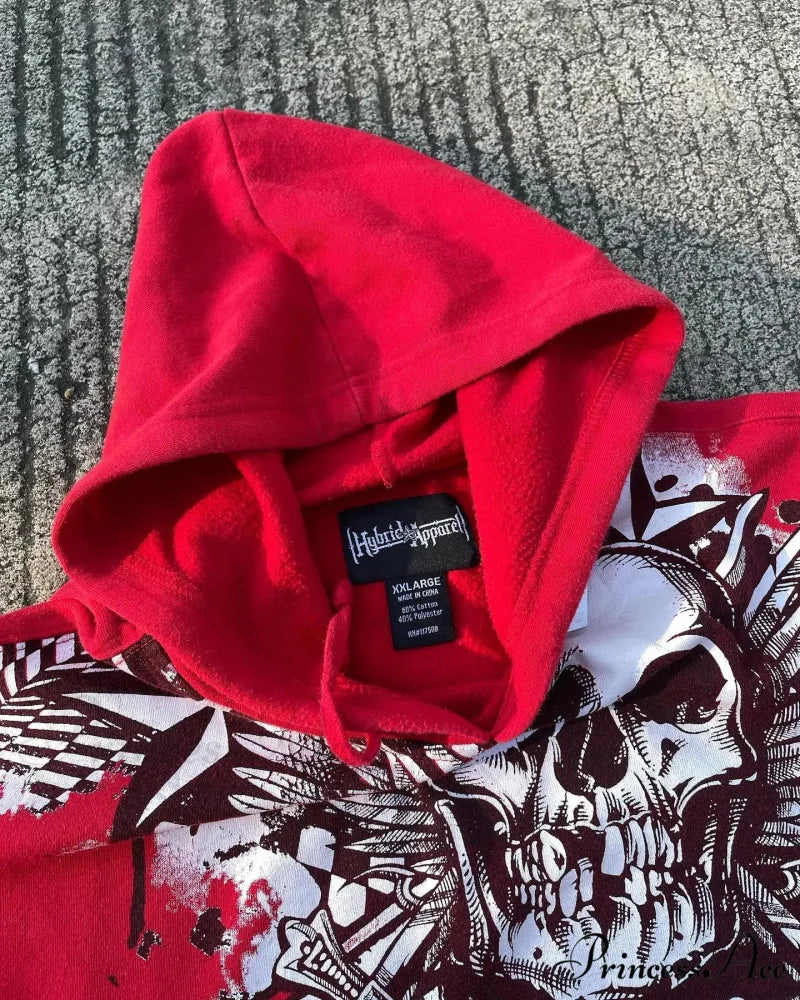 Clown Visual Informal Hoodie hoodies-241228