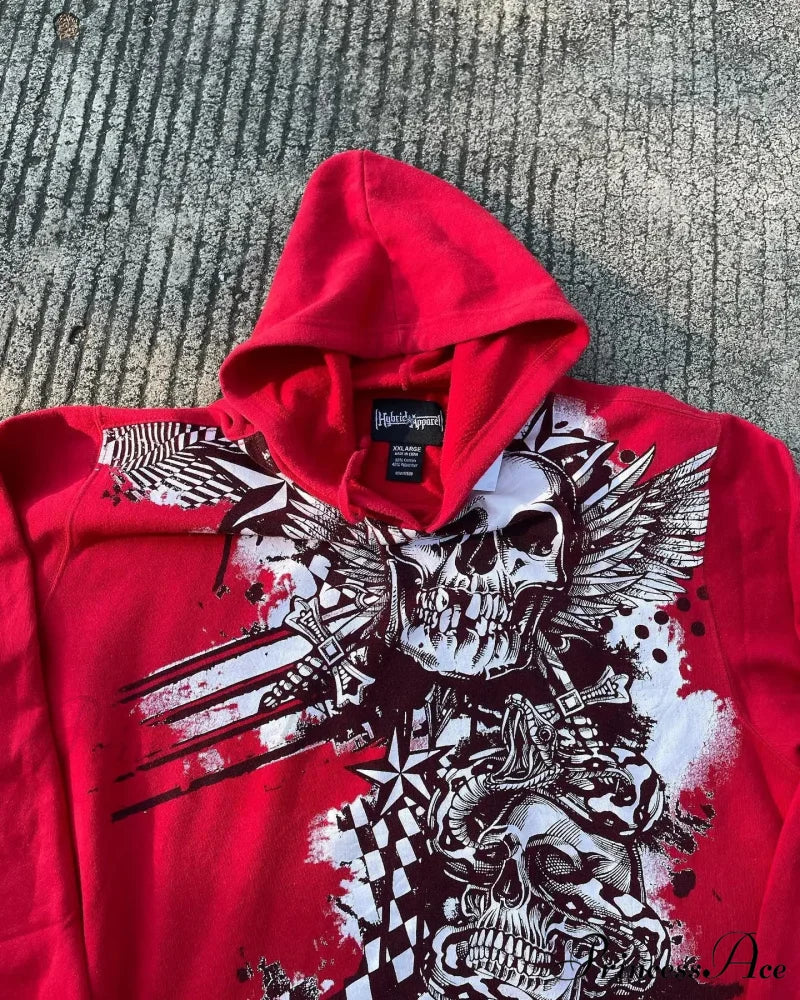 Clown Visual Informal Hoodie hoodies-241228