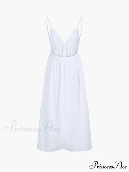 Coastal Cowgirl Open Trendy Back Long Dress