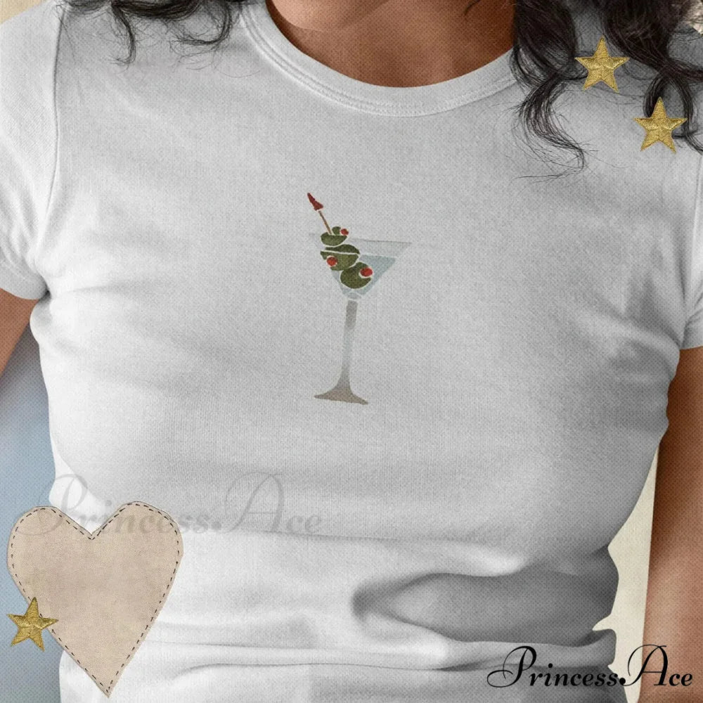 Cocktail Elegant Graphic Tee