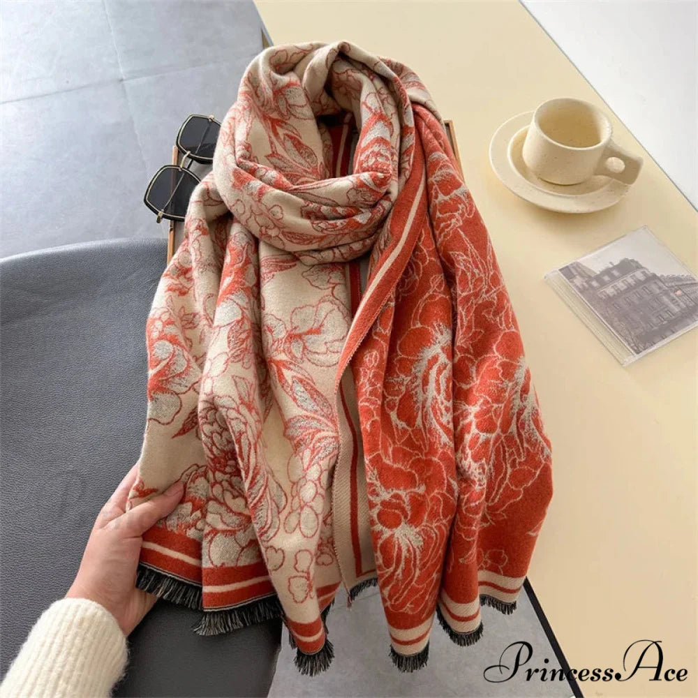 Cold Cashmere Pashmina Wrap Scarf scarf-241228