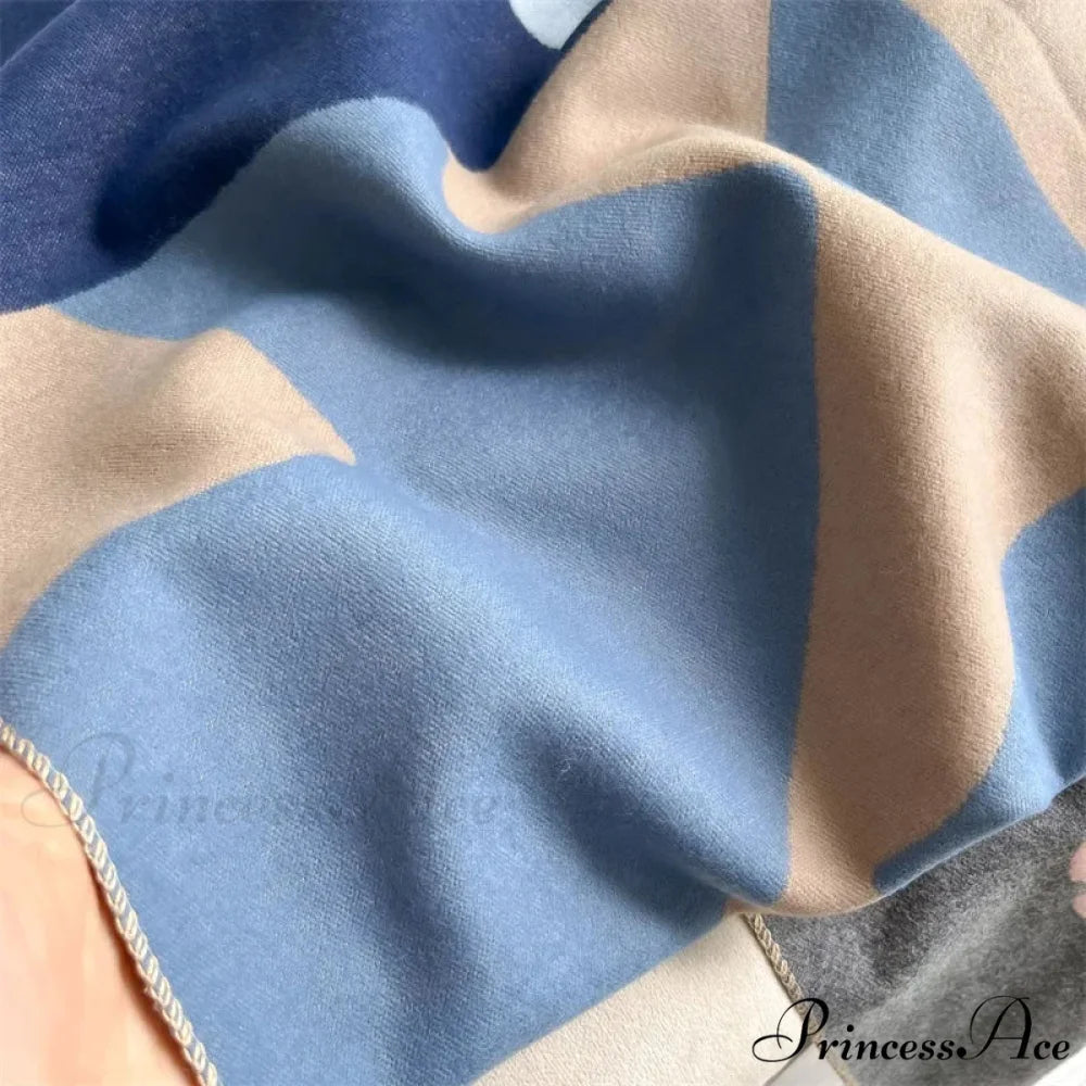 Cold Cashmere Poncho Cover Scarf scarf-241228