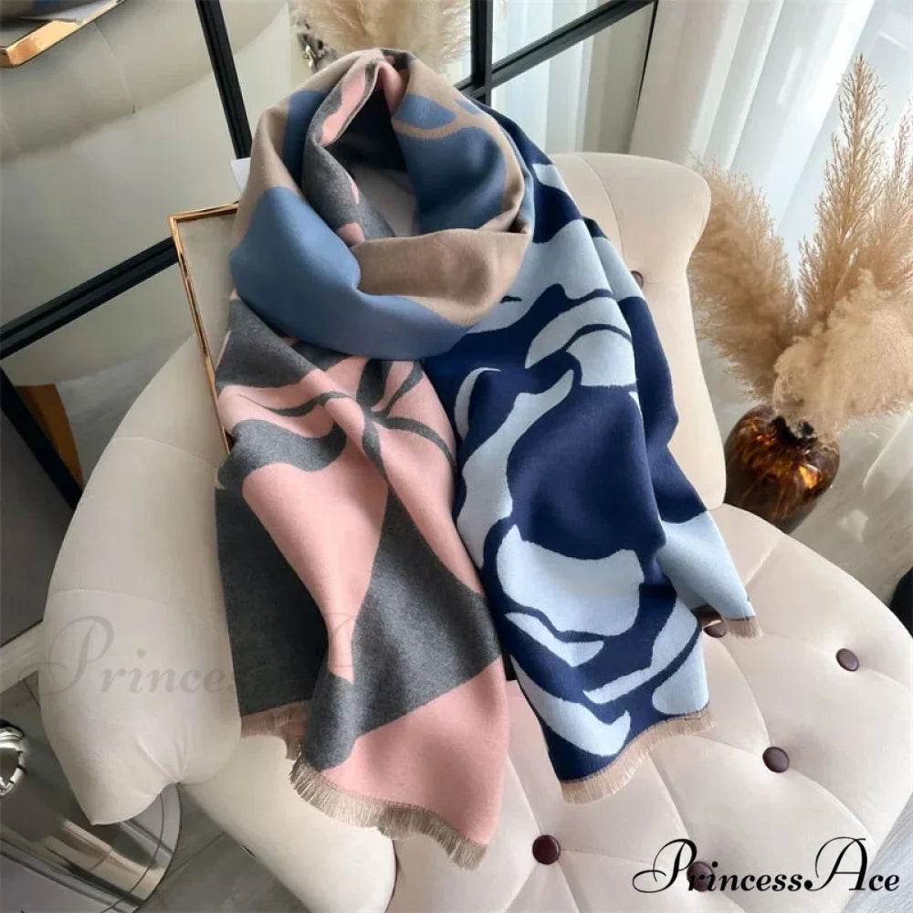 Cold Cashmere Poncho Cover Scarf scarf-241228