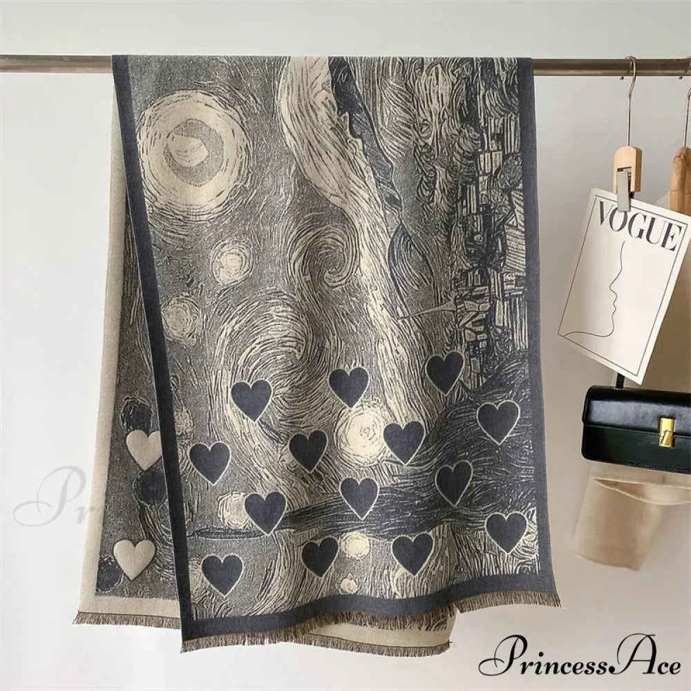 Cold Cashmere Shawl Wrap Scarf scarf-241228