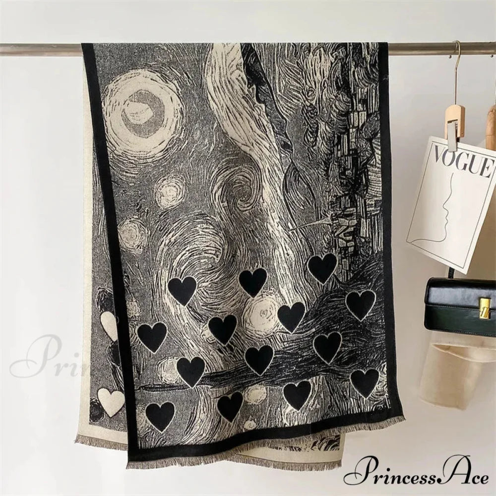 Cold Cashmere Shawl Wrap Scarf scarf-241228