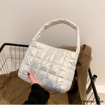 Cold Cotton Informal Tote Shoulder Purse handbag-250126