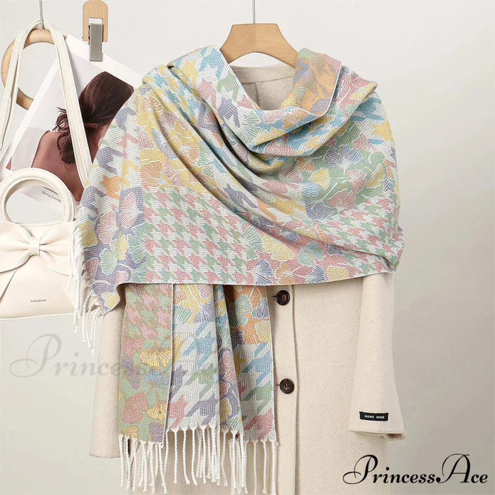 Cold Paisley Cashmere Pashmina Scarf Color6 scarf-241228