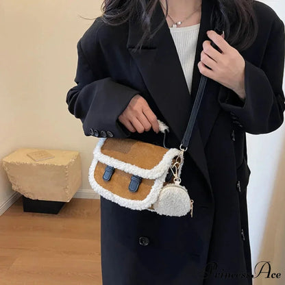 Cold Soft Little Square Crossbody Handbag handbag-250126