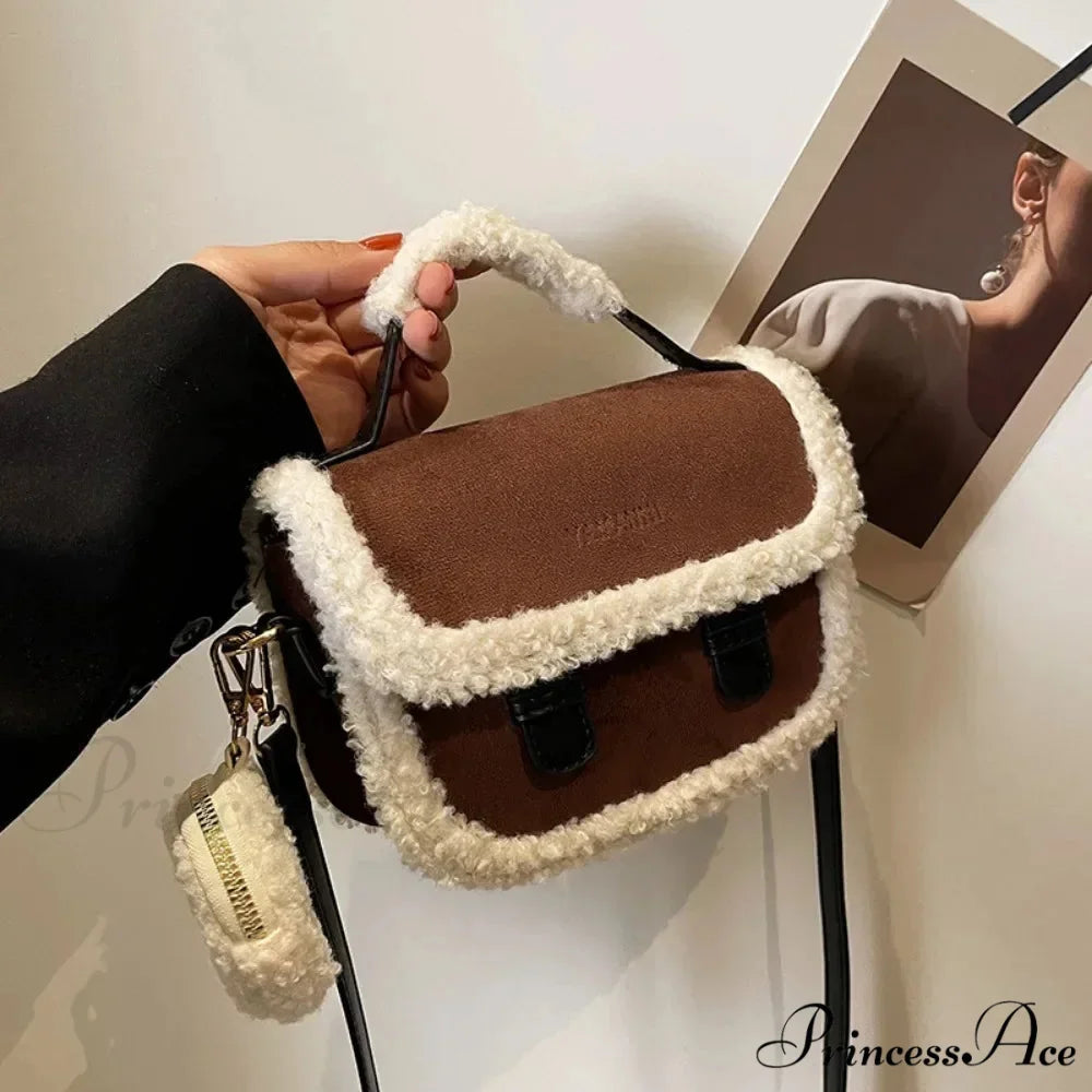 Cold Soft Little Square Crossbody Handbag handbag-250126