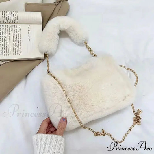 Cold Soft Tiny Square Crossbody Handbag Beige handbag-250126