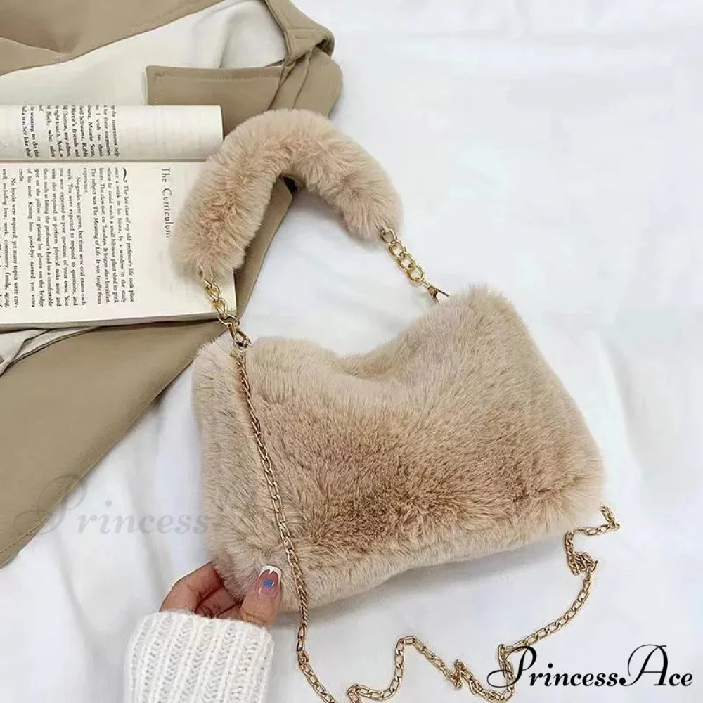 Cold Soft Tiny Square Crossbody Handbag Khaki handbag-250126