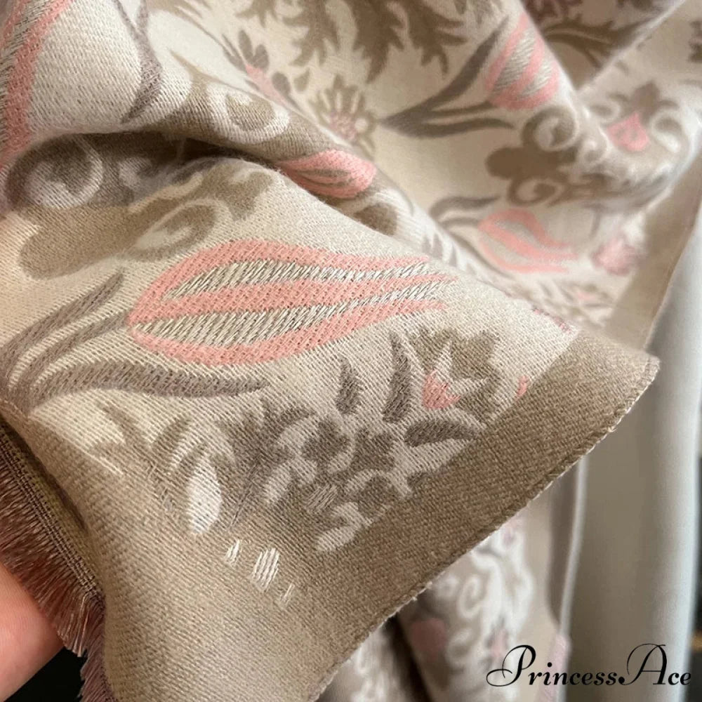 Cold Weather Soft Woolen Thick Wrap Scarf scarf-241228