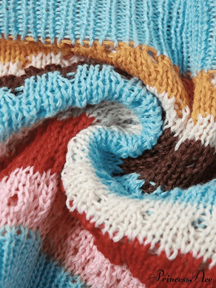 Color Block Graceful Splicing Skinny Jeans