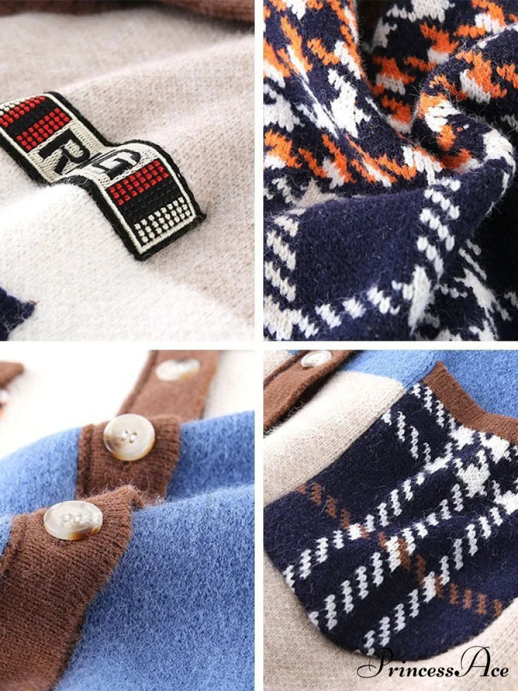 Color Block Graceful Striped Sweater