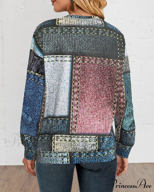 Color Block Sweatshirt