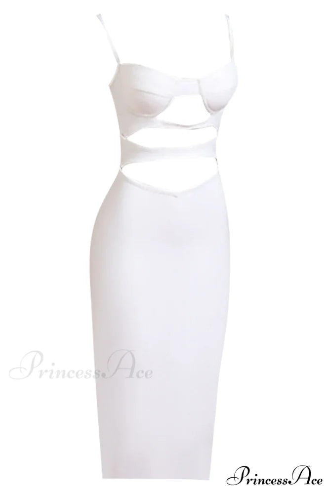 Constance Cut Out Charming Bandage Sheath Dress