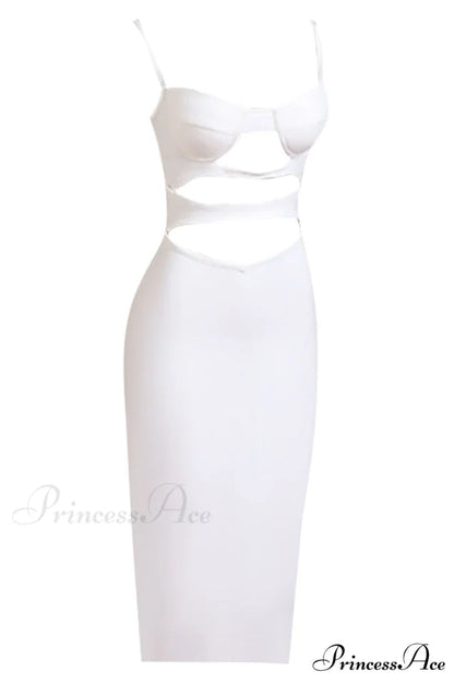 Constance Cut Out Charming Bandage Sheath Dress